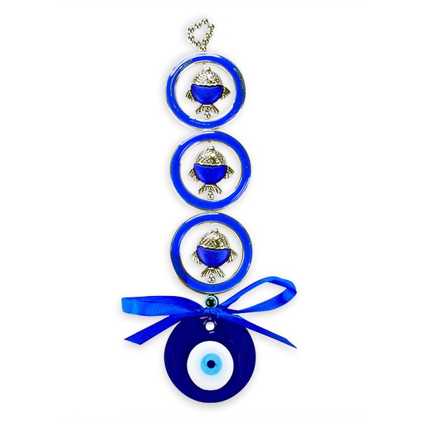 Fishes Evil Eye Wall Hanging
